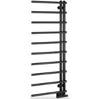 Sapho Designradiator justina 50x124,6 cm 340w mat zwart