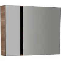 Boss & Wessing Spiegelkast bws verti 98x80 cm walnoot
