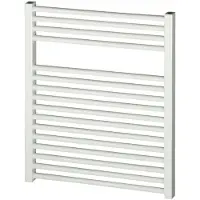 Haceka Sahara handdoek radiator 69x59cm wit