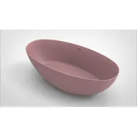 Arcqua Vrijstaand ligbad ica 170x80 mat roze
