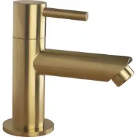 Boss & Wessing Bws fonteinkraan colorato 1/2'' aansluiting geborsteld goud