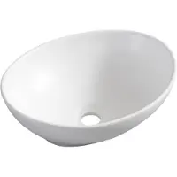 Boss & Wessing Opzetwaskom bws mark 40x33x14,5 cm mat wit