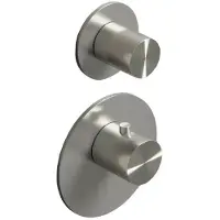 Hotbath archie inbouw thermostaat high flow met 1 stopkraan rvs 316 arhr1