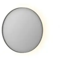 Ink Spiegel SP17 Rond Colour Changing LED Rondom 60 x 4 x 60 cm Dimbaar In Aluminium Kader Geborsteld RVS