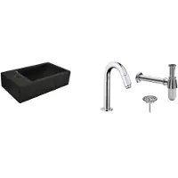 Wiesbaden FonteinPack Recto Natuursteen Links 40x22x10 cm
