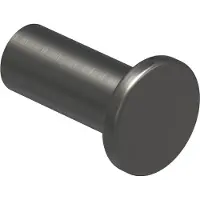 Ivy Aia Accessoires Handdoekhaak Geborsteld metal black PVD