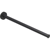 Ivy Aia Handdoekrek Vast Een lids 38 cm Mat Zwart PED