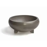 Urbi et Orbi Opzet Wastafel Bulbo Beton 40x18 cm Antraciet