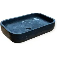 Casajoy Waskom bold 55x36x12 cm natuursteen rechthoek