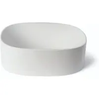 Luca Waskom sanitair tate 40x35x12,5 cm solid surface mat wit