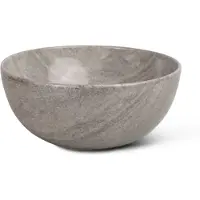 Globo Waskom t-edge rond 37x16 cm zonder overloop striato grigio