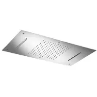 Hotbath Mate M143 inbouw hoofddouche 38x70cm met waterval chroom