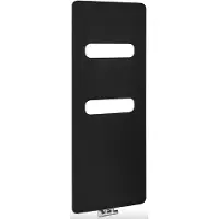 Sapho Tabella Open Badkamerradiator 59x149cm, mat zwart