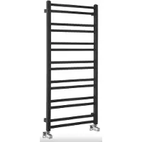 Sapho Designradiator metro dos 50x110 cm mat zwart