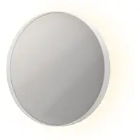 Ink Spiegel sp17 rond colour changing led rondom 40x4x40 cm dimbaar in aluminium kader geborsteld mat wit