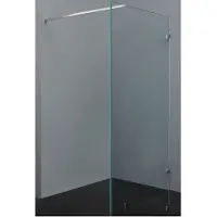 Sanitop Inloopdouche scharnier 100x200 cm 10 mm easyclean