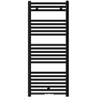 Nemo Handdoekradiator van marcke basic 120/050 115.4x50 cm 506w mat zwart