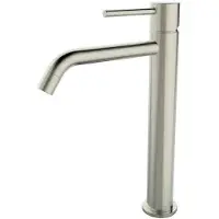 Boss & Wessing Wastafelmengkraan hoog bws uitloop 19.5 cm 1-hendel geborsteld staal
