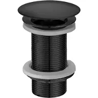 Wiesbaden UniMatch open afvoerplug verlengd 5/4" gunmetal