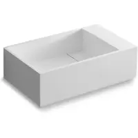 EH Design Fontein veneto solid surface 400x220x100 mm mat wit