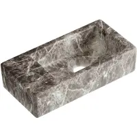 Best design Fontein allure 36x18x9 cm links marmer bruin