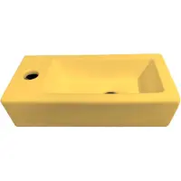 Best design Fontein morrano 37x18x9 cm links mat geel