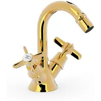 Tres Bidetmengkraan Clasic 2 Kruisgreep Goud