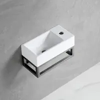 Best design Fonteinset r-line moya l&r met frame en kraangat gunmetal