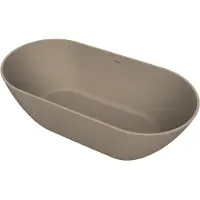 Arcqua Vrijstaand ligbad cusco 165x85 mat truffel