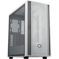 Cooler Master MasterBox 600 Lite Midi-tower PC-behuizing Wit Zijvenster, Stoffilter