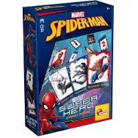 Dante spider-man super hero card game in display