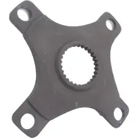 Miranda Crankstel Spider 47,5 mm voor Bosch Gen 4 4-arm - Zwart