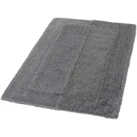 Kleine wolke Havanna badmat b55xd65x1,6 cm, leisteen