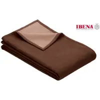 Ibena Deken Ibena Solare Cotton Pure Bruin