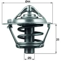 MAHLE ORIGINAL TX 113 82D Thermostaat, koelvloeistof