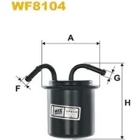 WIX FILTERS WF8104 Brandstoffilter