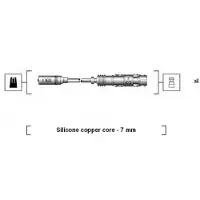 MAGNETI MARELLI 941175250764 Bougiekabels