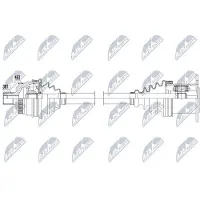 NTY Aandrijfas NPW-AU-007