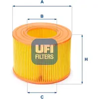 Ufi 27.149.00 Luchtfilter