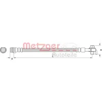 METZGER 4110800 Remslang
