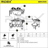 RIDEX 689C0109 Bobine