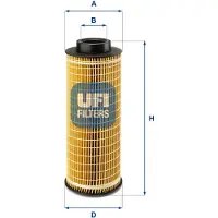 Ufi 25.044.00 Oliefilter