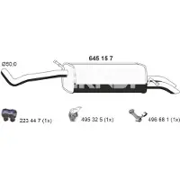 ERNST 645157 Einddemper