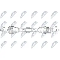 NTY NPW-TY-085 Aandrijfas