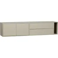 Vtwonen Settle Down TV-meubel - Grenenhout - Dust - 45x200x44