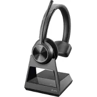 HP Mono-hoofdtelefoon Poly Savi 7310 UC DECT, 1880–1900 MHz, Draadloos, Kantoor / callcenter, 20 - 20000 Hz, 120 g, Hoofdtelefoon met microfoon, Zwart