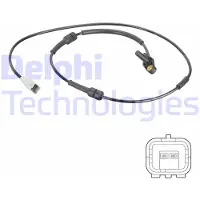 Delphi SS20810 Wielsnelheidssensor (ABS)