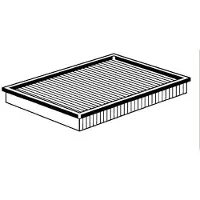Bosch 1 457 433 554 Luchtfilter