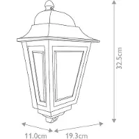 ELSTEAD Buitenverlichting , Deco Lane, dimbare, Beige, Terras, Aluminium, Maritiem