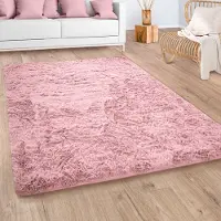 Paco Home Hoogpolig Vloerkleed Woonkamer Vacht Imitatiebont Shaggy Wollig Eenkleurig 80x150 cm